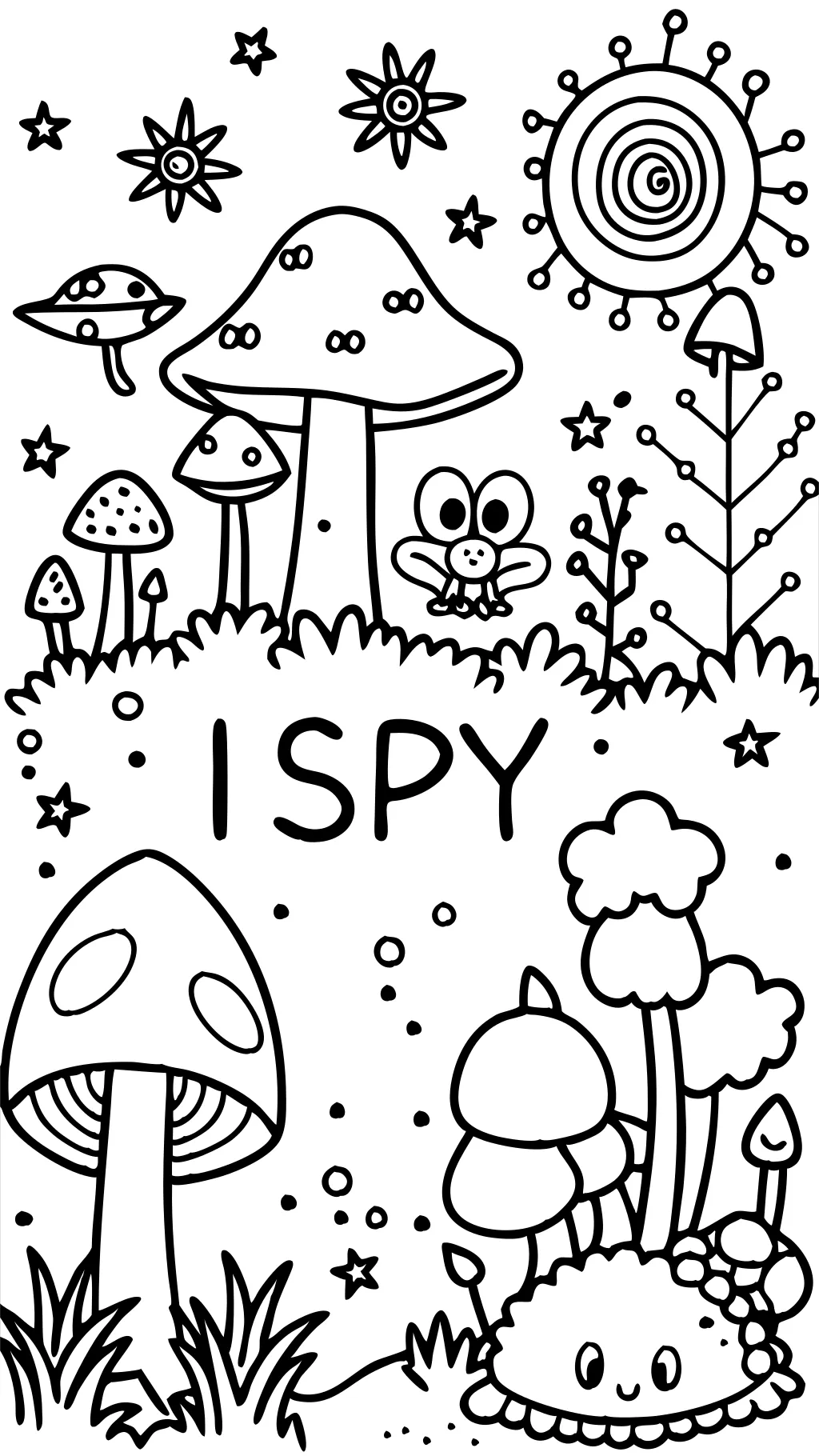 i spy coloring pages